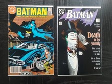 Batman Comic Lot #408 & #429 (1987-1989) Jason Todd Origin & Death in the Family picture
