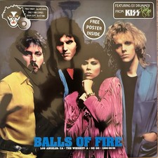 Peter Criss Balls Of Fire Live At The Whiskey 1986 - Vinyl With Poster picture