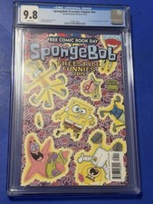 SpongeBob Freestyle Funnies #1 CGC 9.8 FCBD United Plankton Pictures COMIC 2015 picture