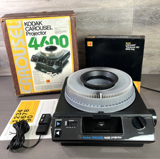 Kodak Carousel 4600 Slide Projector w/ Remote & Carousel Excellent picture