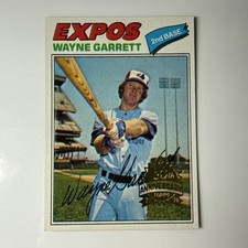 2026 Topps Heritage 1977 Topps Originals Buybacks Wayne Garrett #417 Expos picture