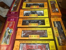 O/O-27 MTH Freight cars 30-7624, 6400-2, 7634, 7010D, 7010B, 7164. Buyers choice picture