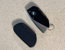 OEM BMW X5 X7 Alpina Key Fob Gloss Black Alpina Case, Fob Sleeve Cover picture