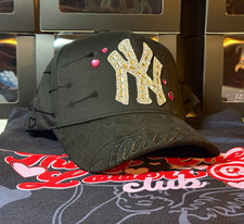 31 hats New York Black Hat Rhinestone NY Logo w/ Thirty One Embroidery picture