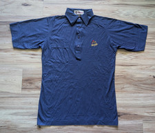 Vintage Antigua of Scottsdale Polo Shirt Mens Small Navy Blue The Golfe Pocket T picture