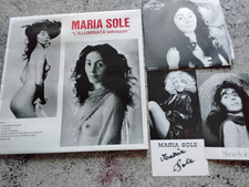 MARIA SOLE L'ILLUMINATA SELVAGGIA Prima Stampa -archivak +FOTO IN REGALO+45 GIRI picture