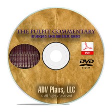 The Pulpit Commentary, All 23 Volumes, Joseph Exell and HDM Spence CD DVD F02 picture