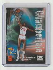 Wilt Chamberlain 2012-13 Fleer Retro Z-28 Skybox Z Force Rave /399 Kansas JHawks picture