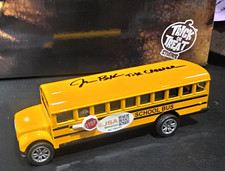 Jeepers Creepers 2 Yellow School Bus Collectible Signed JSA Witnessed 2011 picture