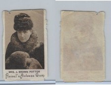 E180 Heisels, Actress Gum, 1890's, Mrs. J. Brown Potter (skinned) picture