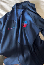 Ex-Situationship Nike FC Barcelona FCB Soccer Navy Full Zip Jacket picture