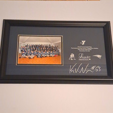 Kyle Van Noy New England Patriots Signed Framed Photo 14th Annual Legends Ball picture