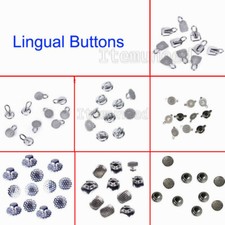 7 Models 10pcs/bag Dental Orthodontic Lingual Buttons Bondable Round Mesh Base picture
