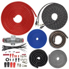 SoundBox ECK4, 4 Gauge Complete Amplifier Install Wiring Amp Kit - 3500W picture