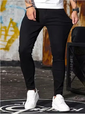 Spring New Mens Slim Fit Classic Skinny Jeans Casual Street picture