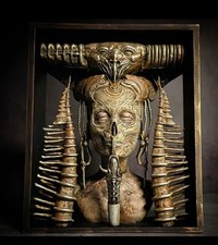 H.R Giger Style Lilith Wall Art picture