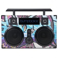 Bumpboxx Ultra Plus+ Portable Bluetooth Boombox Graffiti Wrap Used picture