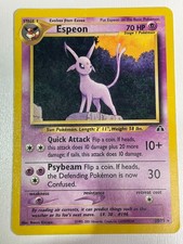 Pokemon Card - Espeon Neo Discovery 20/75 Unlimited Rare picture