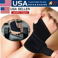 Wrist Hand Brace Support Carpal Tunnel Sprain Arthritis Gym Splint  Left / Right picture