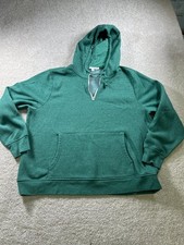 Threads 4 Thought Hoodie Women's Green 1X Cotton Polyester Blend picture