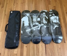 Ramones X Globe Skateboard Deck Limited Edition W/ Leather Case Set Of 4-New picture
