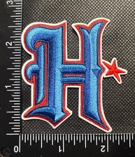 HOUSTON TEXANS NFL FOOTBALL IRON ON EMBROIDERED PATCH SEE PHOTOS picture