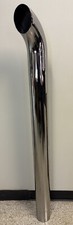 Chrome Stack 4 Inch Curved Pipe 4