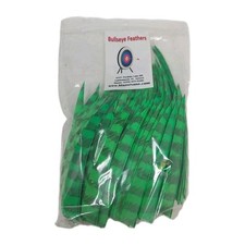 100pk Bullseye Bowhunting Arrow Feathers 5