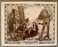 LEATHERSTOCKING 1924 11X14 SILENT FILM MOVIE LOBBY CARD ANTIQUE ORIGINAL RARE picture