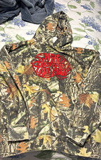 BRAND NEW Zach Bryan Concert Camo Pullover Hoodie Adults XL (bought for $130) picture
