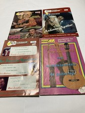 Lot of 4 Album de Oro Spanish Songbook Musica de Antonio Aguilar,  Jorge Negrete picture