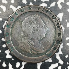 1797 Great Britain 2 Pence Cartwheel Lot#N2284 picture