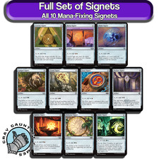 Signets MTG Mana Rocks Full Set All 10 Magic The Gathering Commander Staples EDH picture