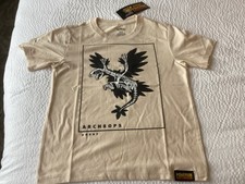 EXCLUSIVE Youth Pokémon Archeops Fossil Museum FIELD Chicago T-Shirt Size M NWT picture