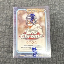 Topps 2024 Topps Chrome NFL Football Box Refractor Caleb Williams Bears picture