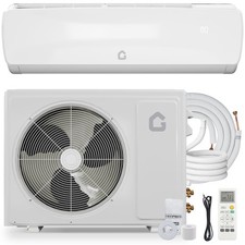 Garvee 9000 BTU AC Ductless Mini Split Air Conditioner & Heat Pump 19 SEER2 115V picture