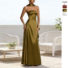 Elegant Strapless Maxi Gown – Prom Evening Party picture