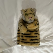 VTG 1988 R Dakin Daniel Striped ￼Tiger Hand Puppet w/original tag Mr Rogers picture