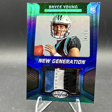Panini 2023 Certified Bryce Young New Generation Jerseys Mirror Blue NGJM-35 /99 picture