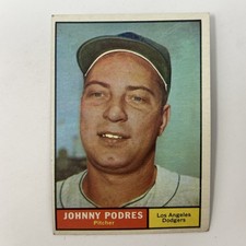 1961 Topps - Johnny Podres #109 picture