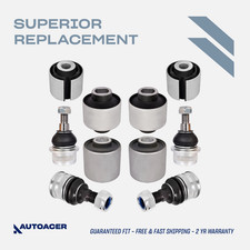 AUTOACER - 10p Front Control Trailing Arm Bushings Ball Joints For Mercedes-Benz picture