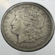 1921-D $1 Morgan Silver Dollar (90830) picture