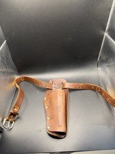Vintage Frontier Town MD Leather Holster Belt Todd L. Kennedy Maker 