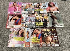 Lot of 11 News Elle Vogue US Weekly Royal Family News Magazines picture