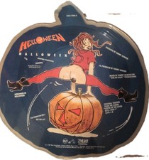 Helloween Halloween Promo Pumpkin Shaped Picture Disc - 1987 Rare picture