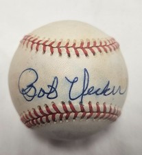 Bob Uecker Signed Baseball PSA picture