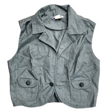 Bobbie Brooks Vest 1970's Size 11 Cotton Blend picture