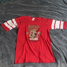 Hard To Find Vtg 1985 NFC Champs SF 49ers Super Bowl Tshirt, Sz M, Never Worn picture