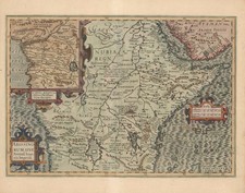 c. 1630 Mercator-Hondius Map of Central Africa/ Abissinorum, Congo, Prester John picture