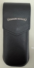 Chrome Hearts Eyeglasses Hard leather CASE ONLY plus cleaning cloth picture